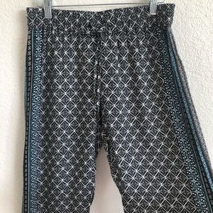 Anne Carson Rayon Drawstring Rayon Pants